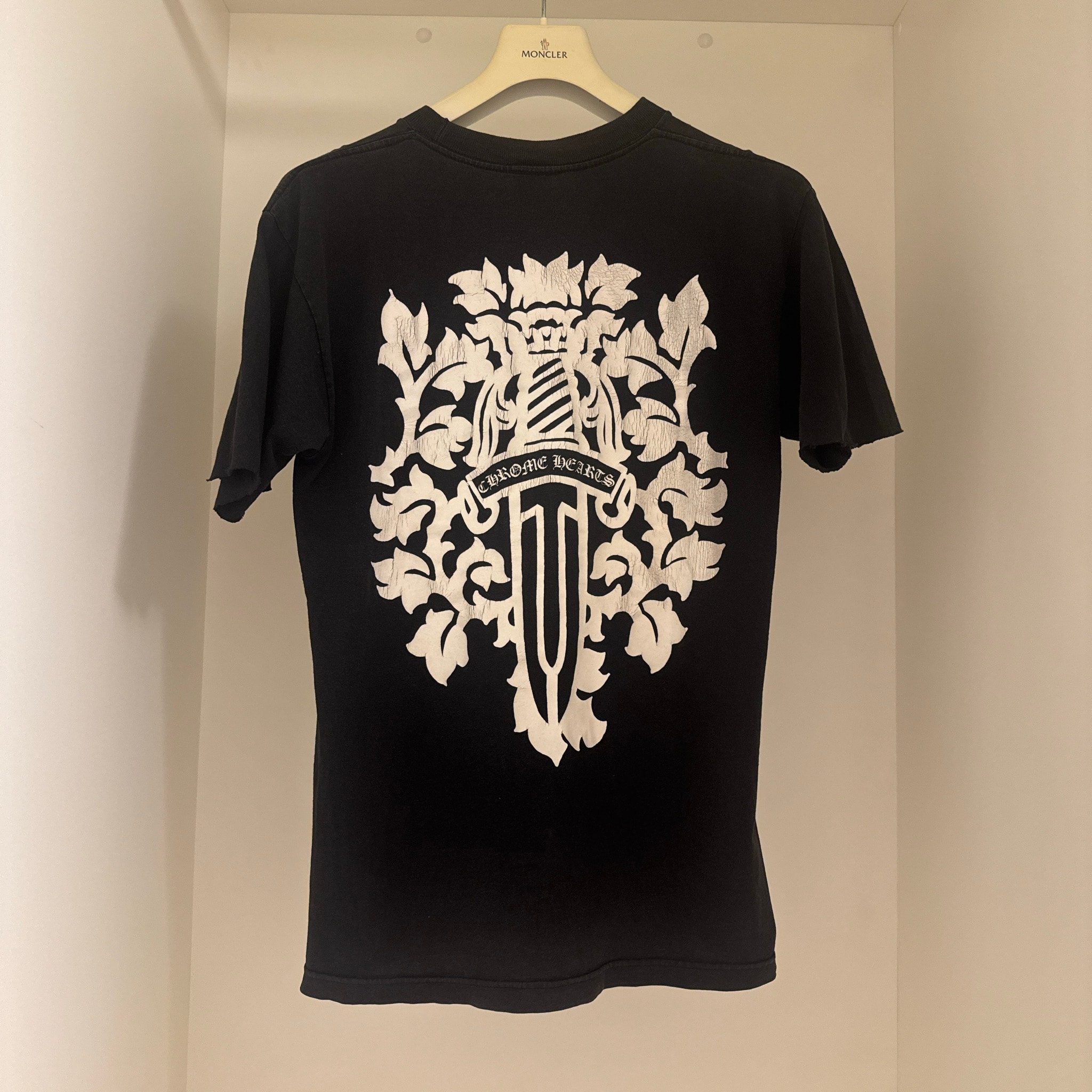 【希少】CHROME HEARTS ダガー バックプリント ポケットTシャツ