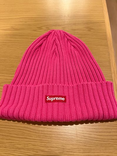 Supreme SS22 Overdyed Beanie "Pink"(22SS)