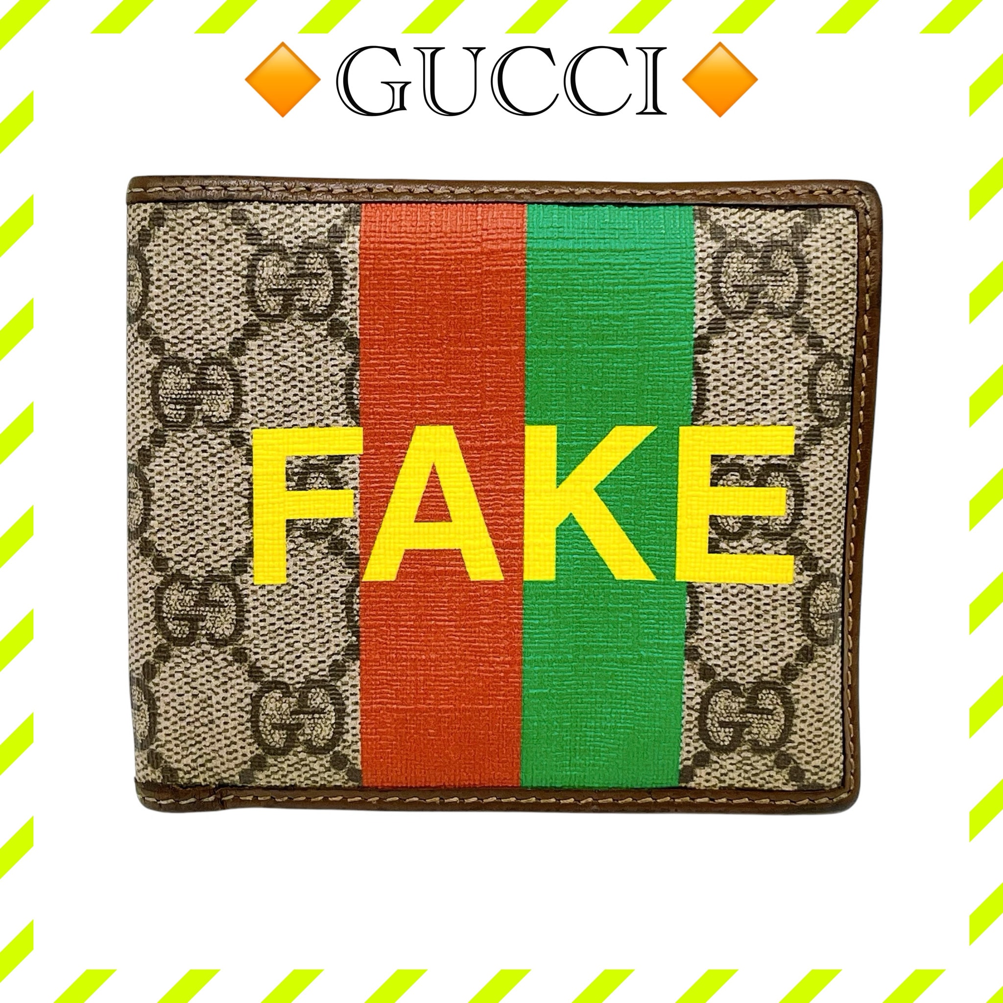 GUCCI FAKE / NOT Print Coin Wallet
