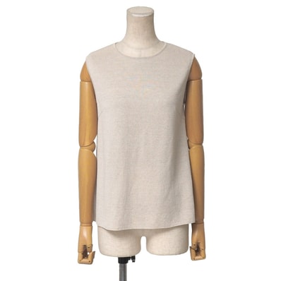 ■美品■FOXEY フォクシー タンクトップ サイズ38 ノースリーブ ニット リボン ブランド古着【中古】20260430/RA9247