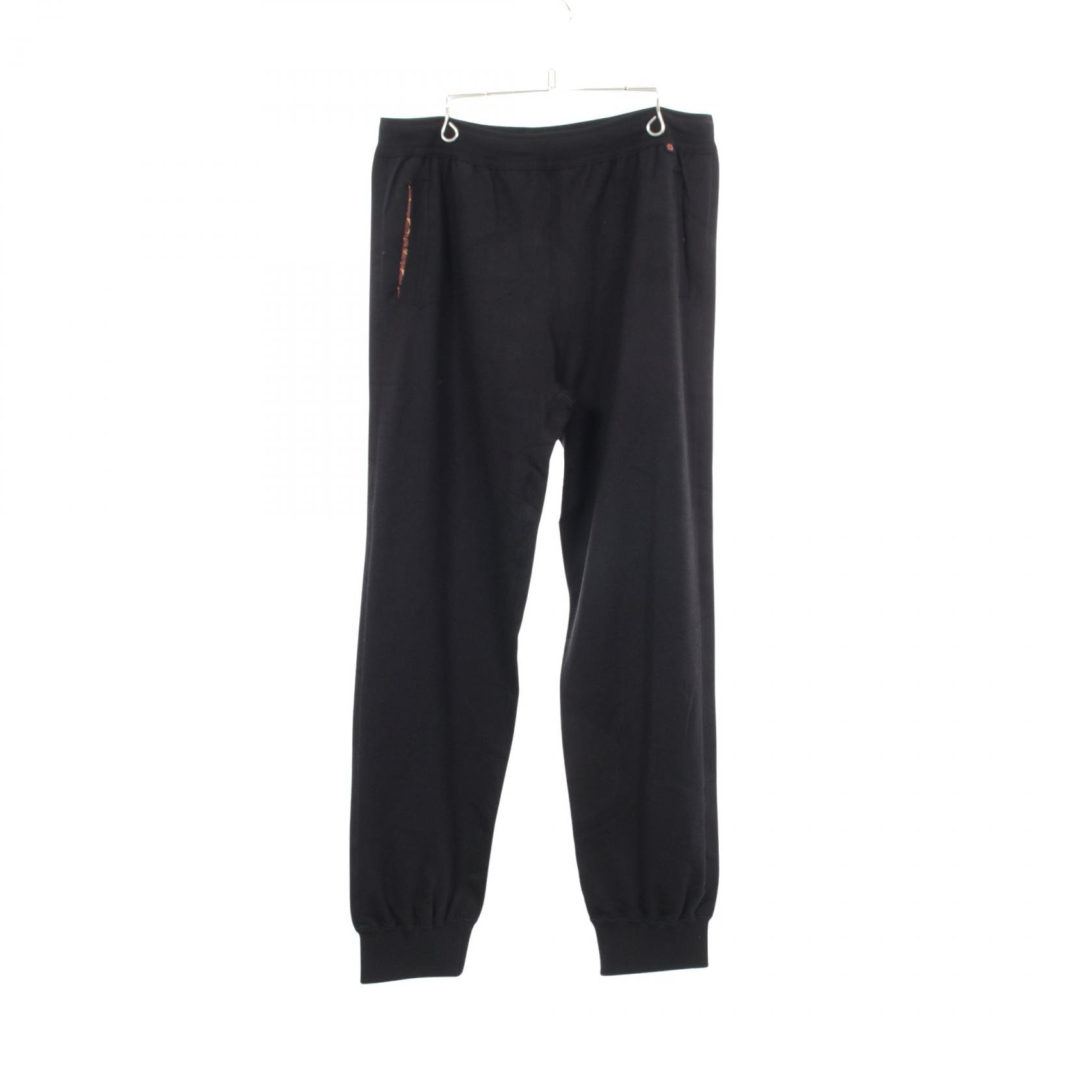 ルイ・ヴィトン LOUIS VUITTON パンツ 衣料品 ボトムス カシミヤ レディース ブラック系 RW191W OLM FGKP03 【中古】