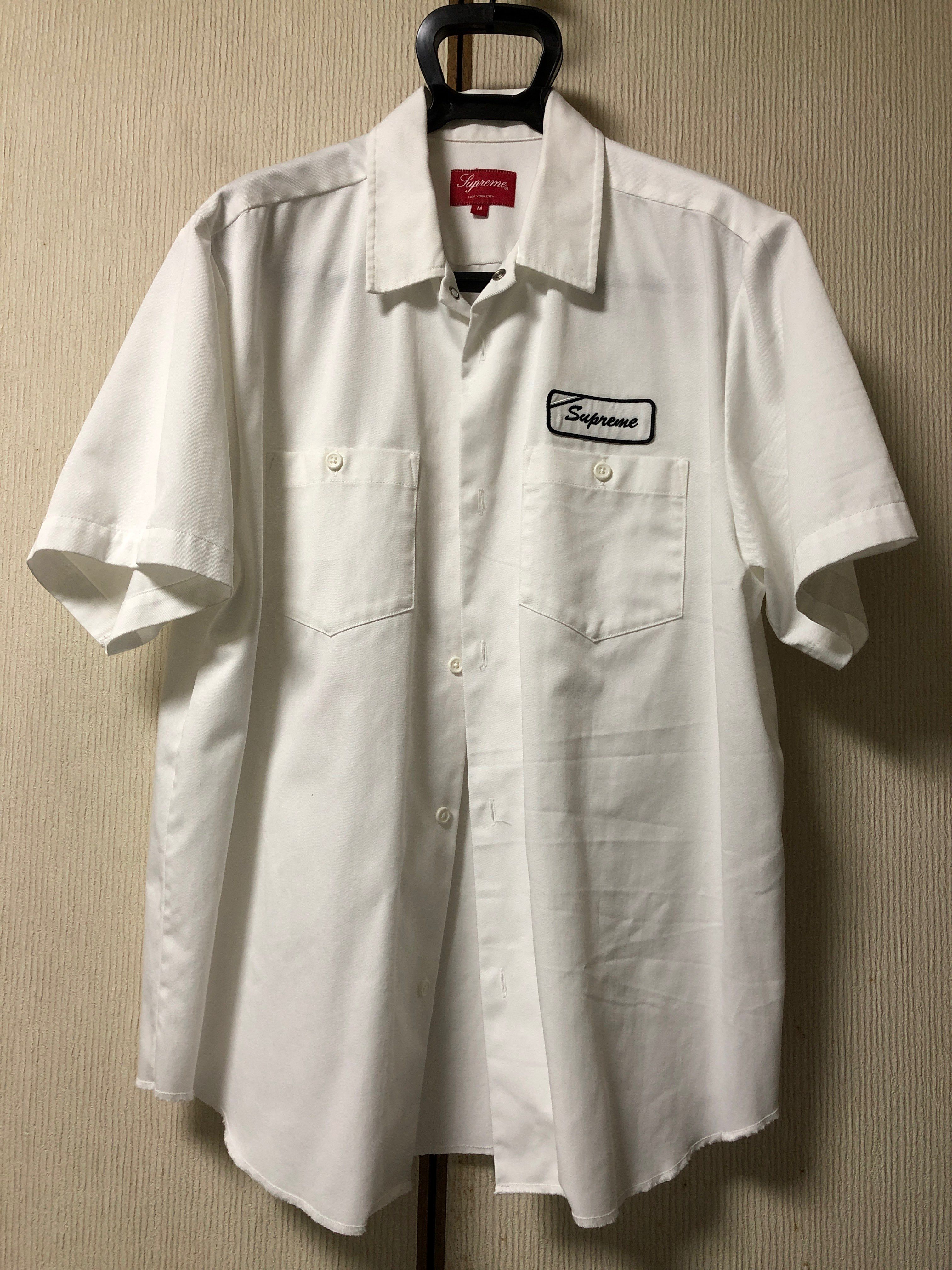 Supreme Dog S/S Work Shirt "White"