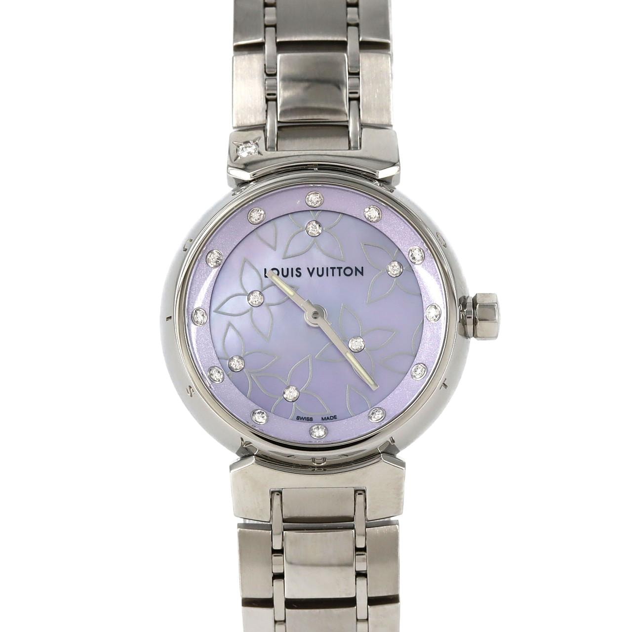 ルイヴィトン タンブール・12P Q1210 SS クォーツ