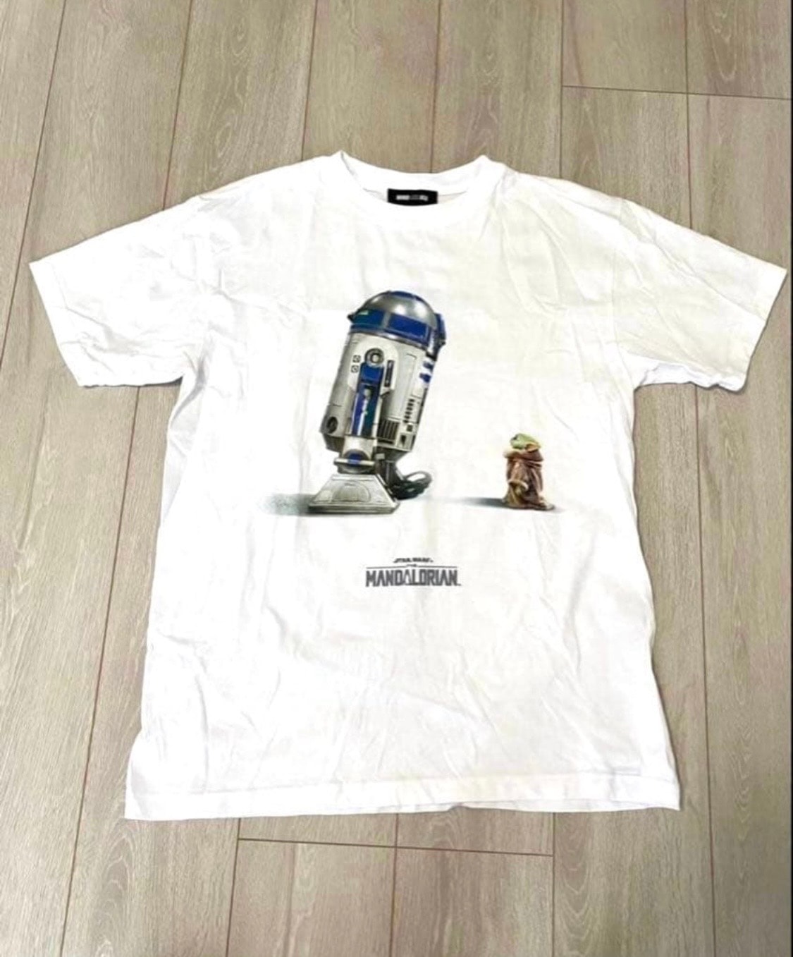 ウィンダンシー マンダロリアン WDS Tシャツ / R2-D2 & グローグー "ホワイト"