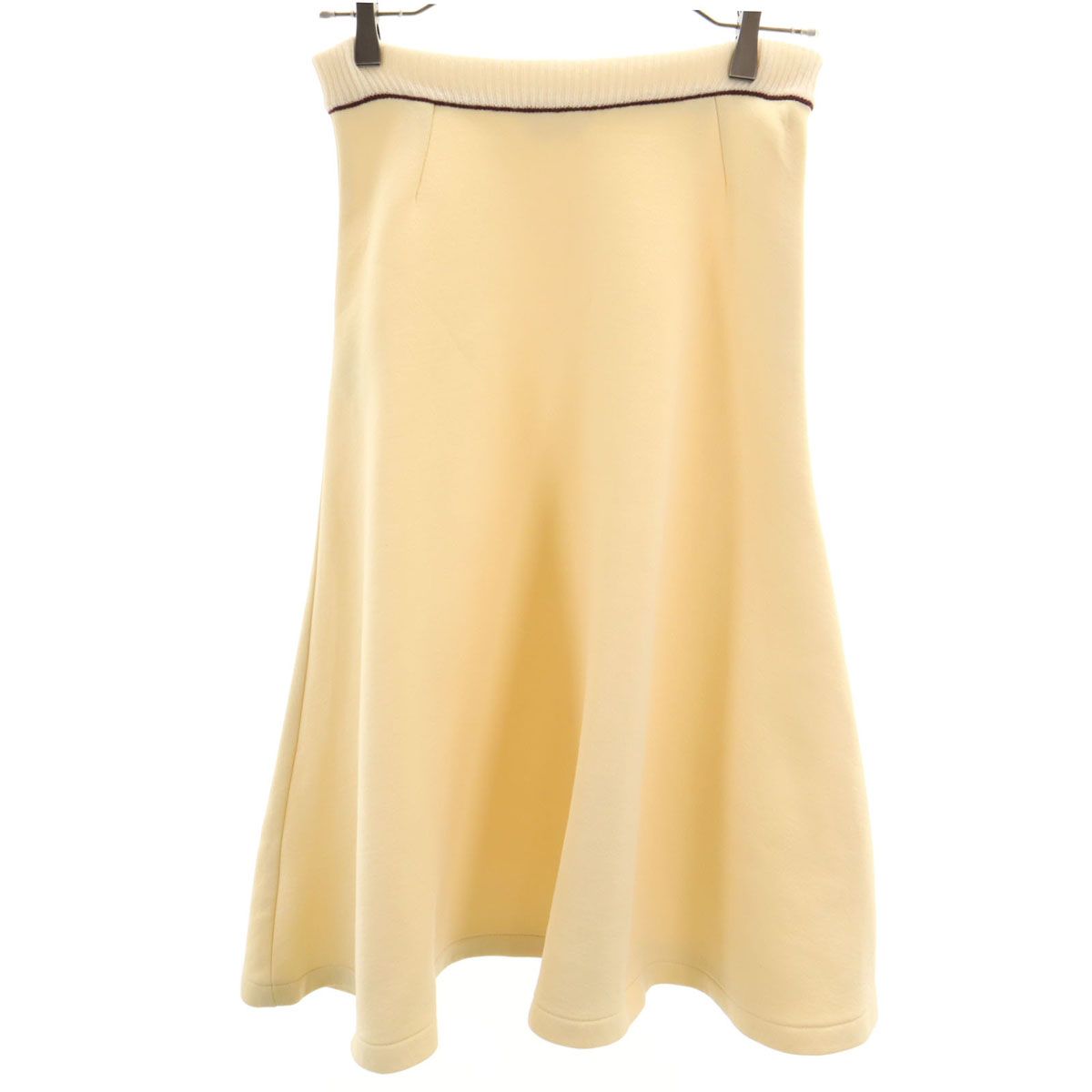 MARNI ミモレ丈 ボンディング フレアスカート