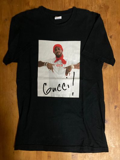 Supreme Gucci Mane Tee "Black"