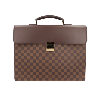 ルイヴィトン アルトナPM ダミエ ビジネスバッグ ダミエキャンバス N53315 ブラウン メンズ LOUIS VUITTON 中古