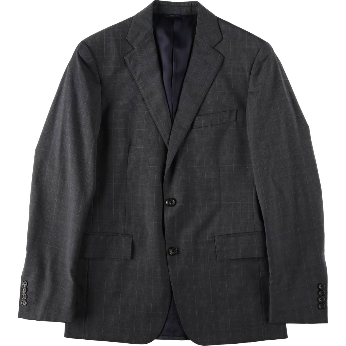 古着 ブルックスブラザーズ Brooks Brothers 1818 Regent チェック柄 ウールテーラードジャケット イタリア製 メンズM相当/eaa644014