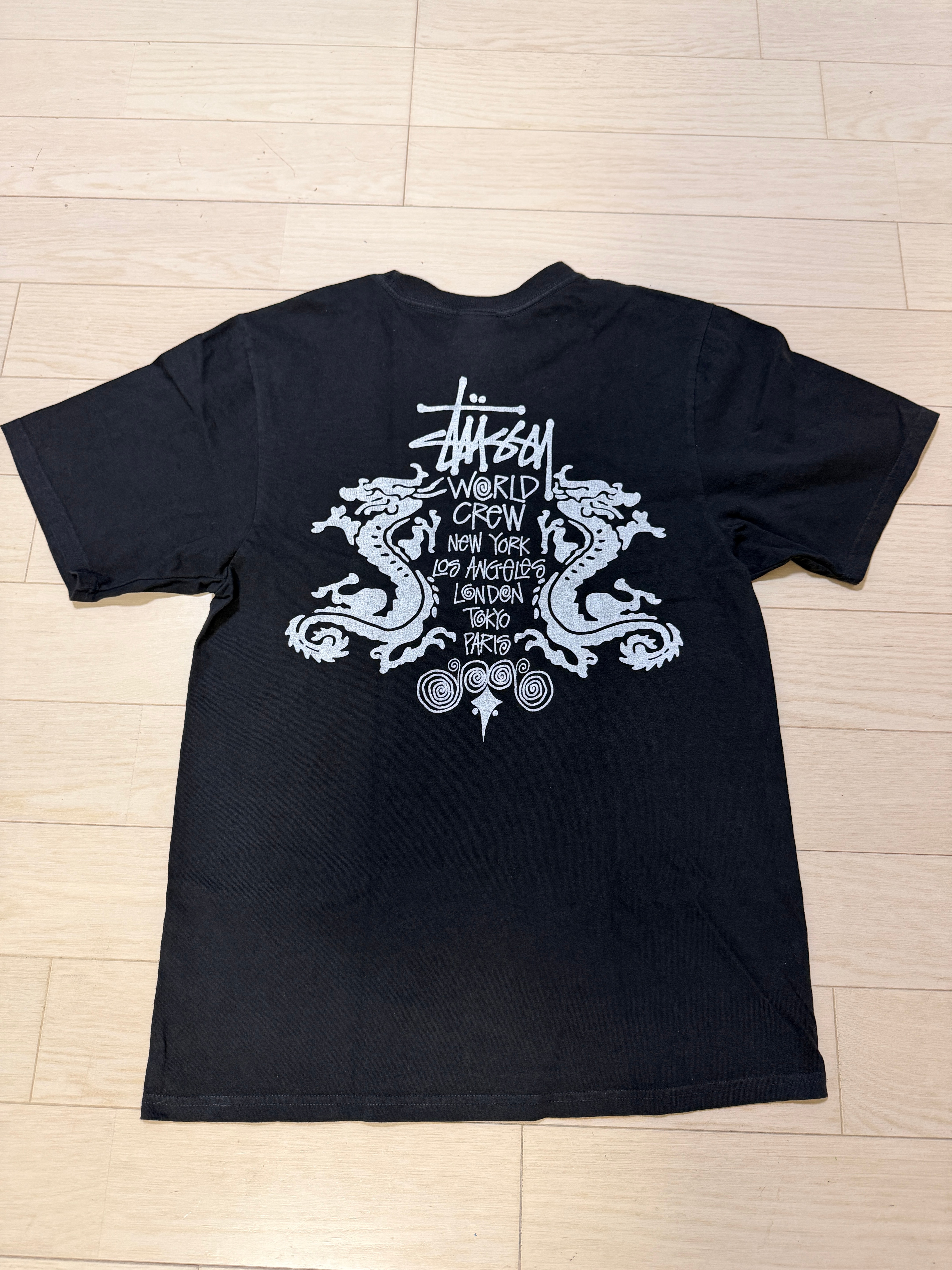Stussy Double Dragon Tee Pigment Dyed "Black" 1905113