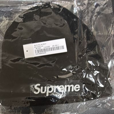 Supreme New Era Box Logo Beanie "Black" (24FW)
