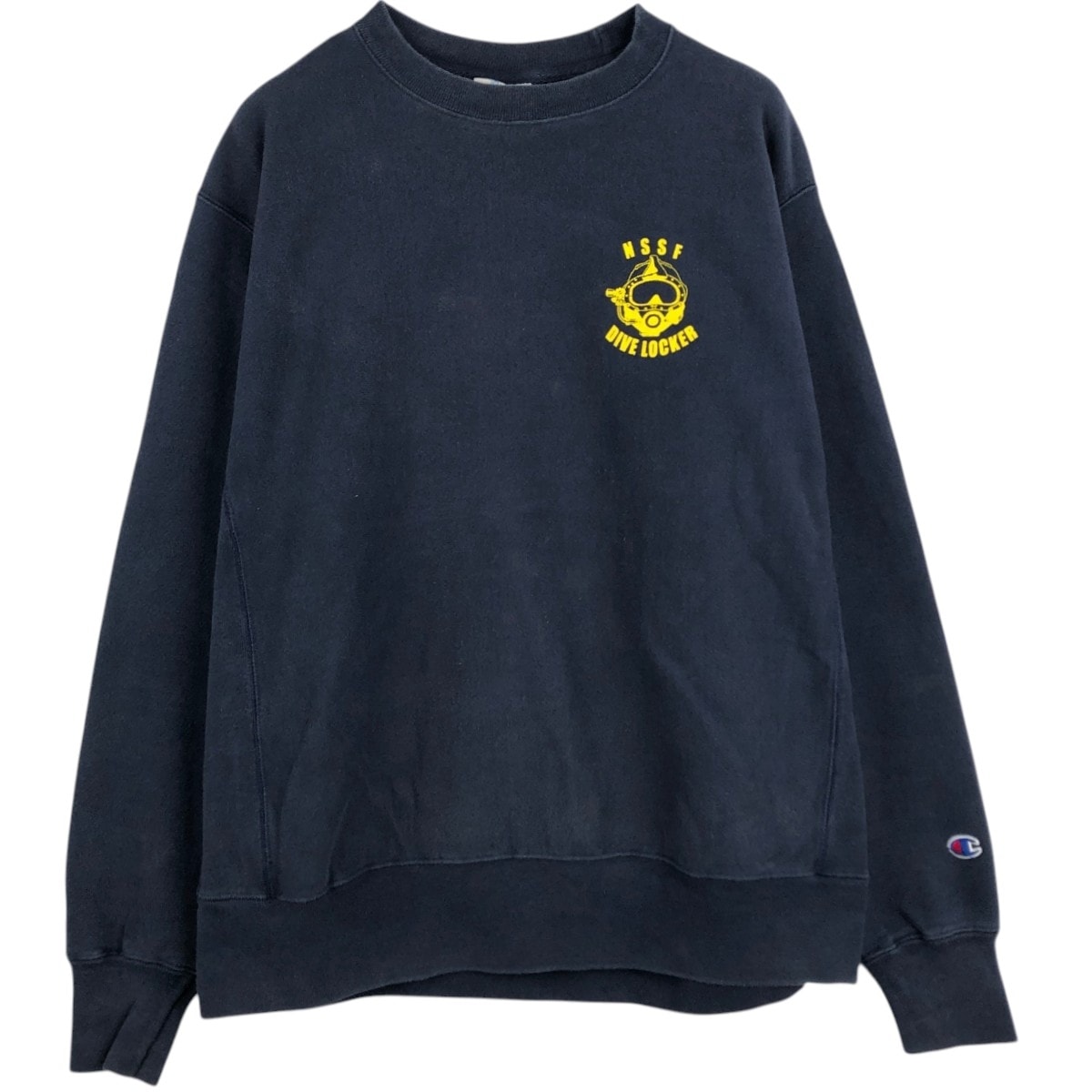 古着 チャンピオン Champion REVERSE WEAVE リバースウィーブ プリントスウェットシャツ トレーナー メンズL相当/eaa683321