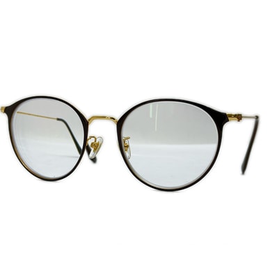 RAY-BAN レイバン 眼鏡フレーム 2905 51□21 145 レンズ度入り RB8378F 茶系/ゴールド