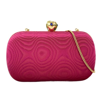 グッチ GUCCI サテン 2WAY リンゴモチーフ ストーン ショルダーバッグ【中古】