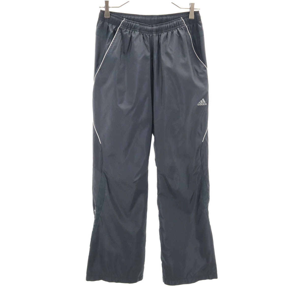 adidas アディダス ウインドパンツ S チャコールグレー 裏メッシュ