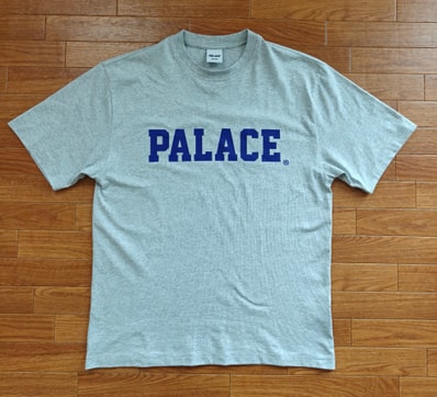 PALACE Uni Heavy T Shirt "Grey Marl"