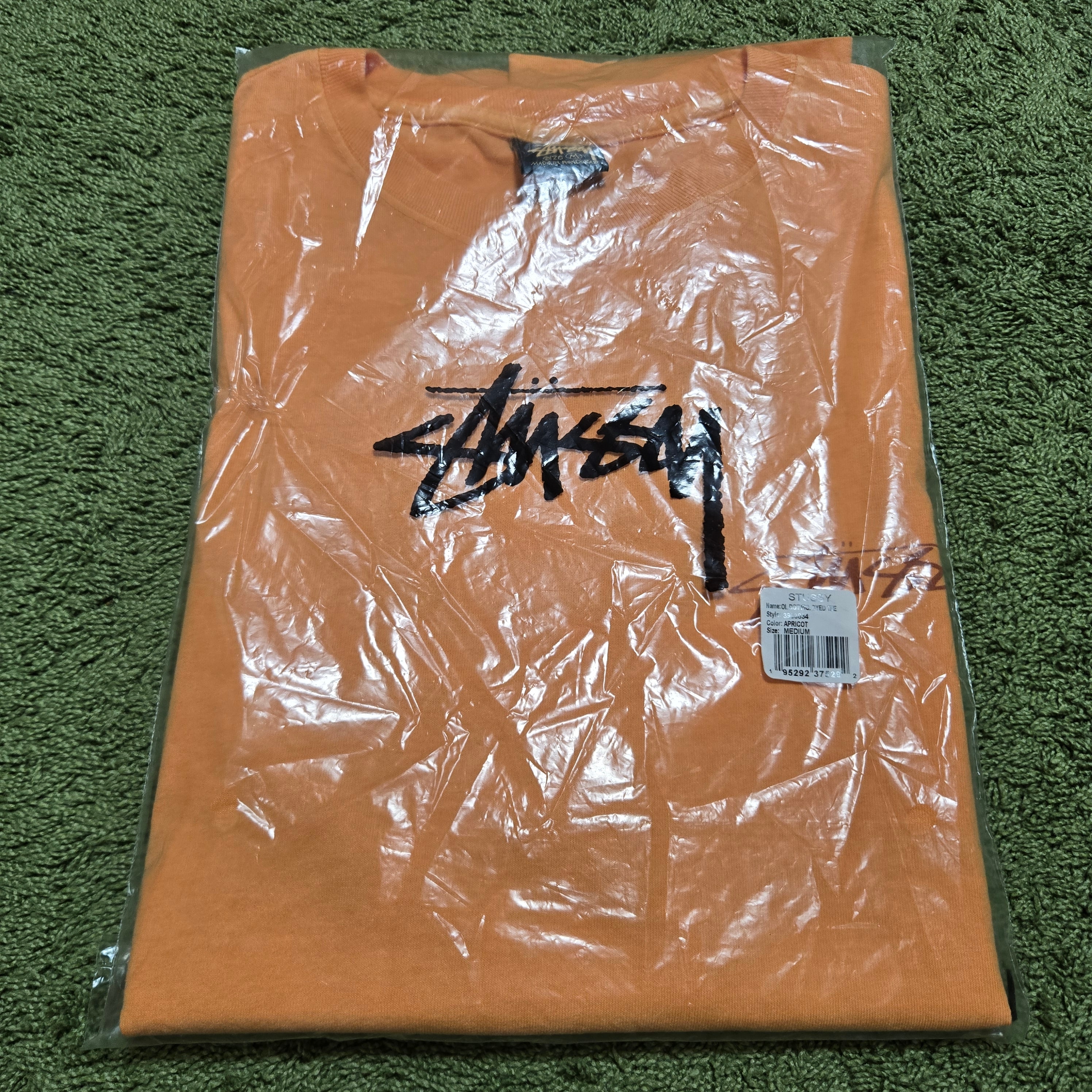 Stussy x Our Legacy Dot Pigment Dyed Tee "Orange"