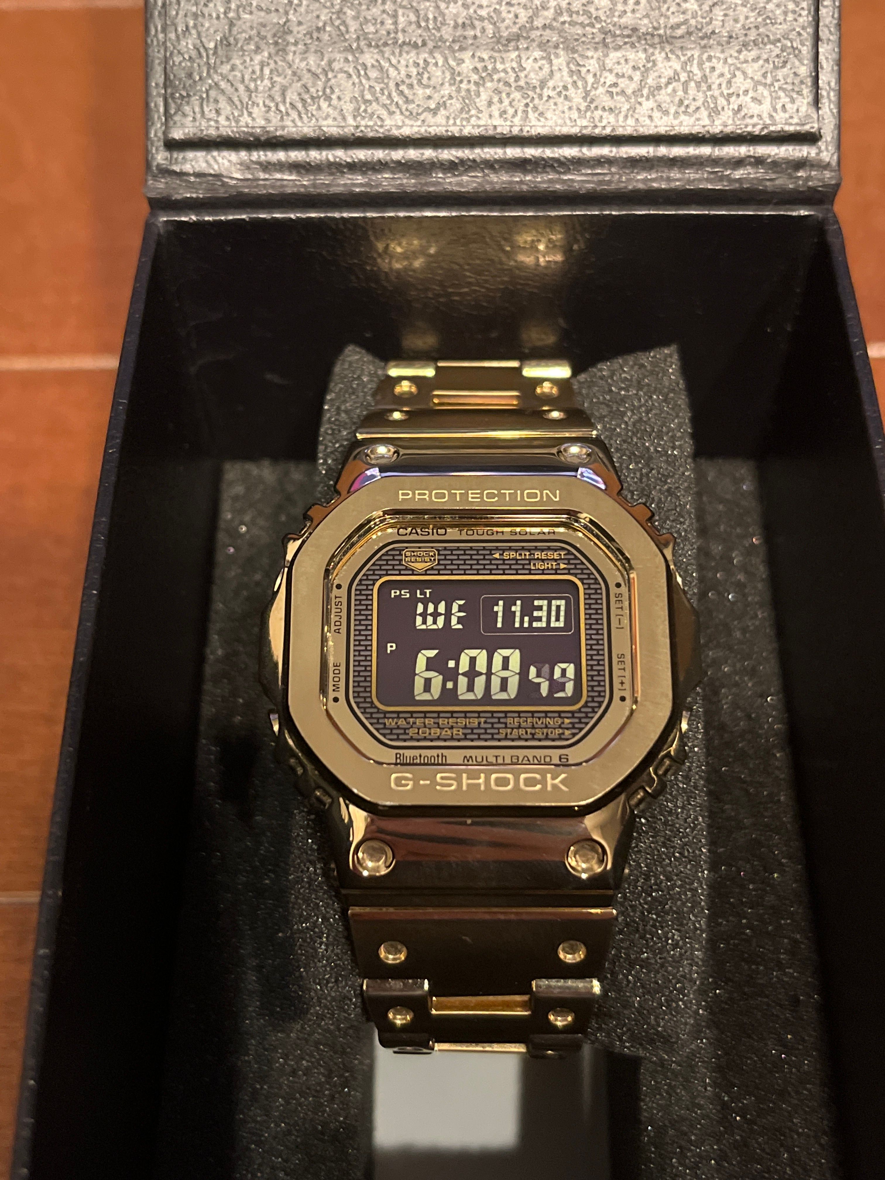 Casio G-Shock GMW-B5000GD-9 - 44mm in Stainless Steel