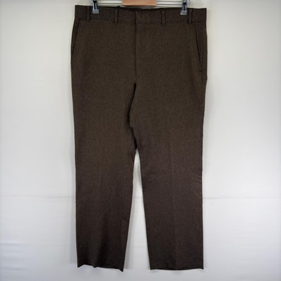 古着 80's/80年代 ヴィンテージ リーバイス Levi's USA製 パンツ アクションスラックス ストレート ジップフライ ブラウン系 メンズ