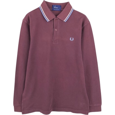 古着 フレッドペリー FRED PERRY 長袖 ポロシャツ メンズS相当/eaa667117
