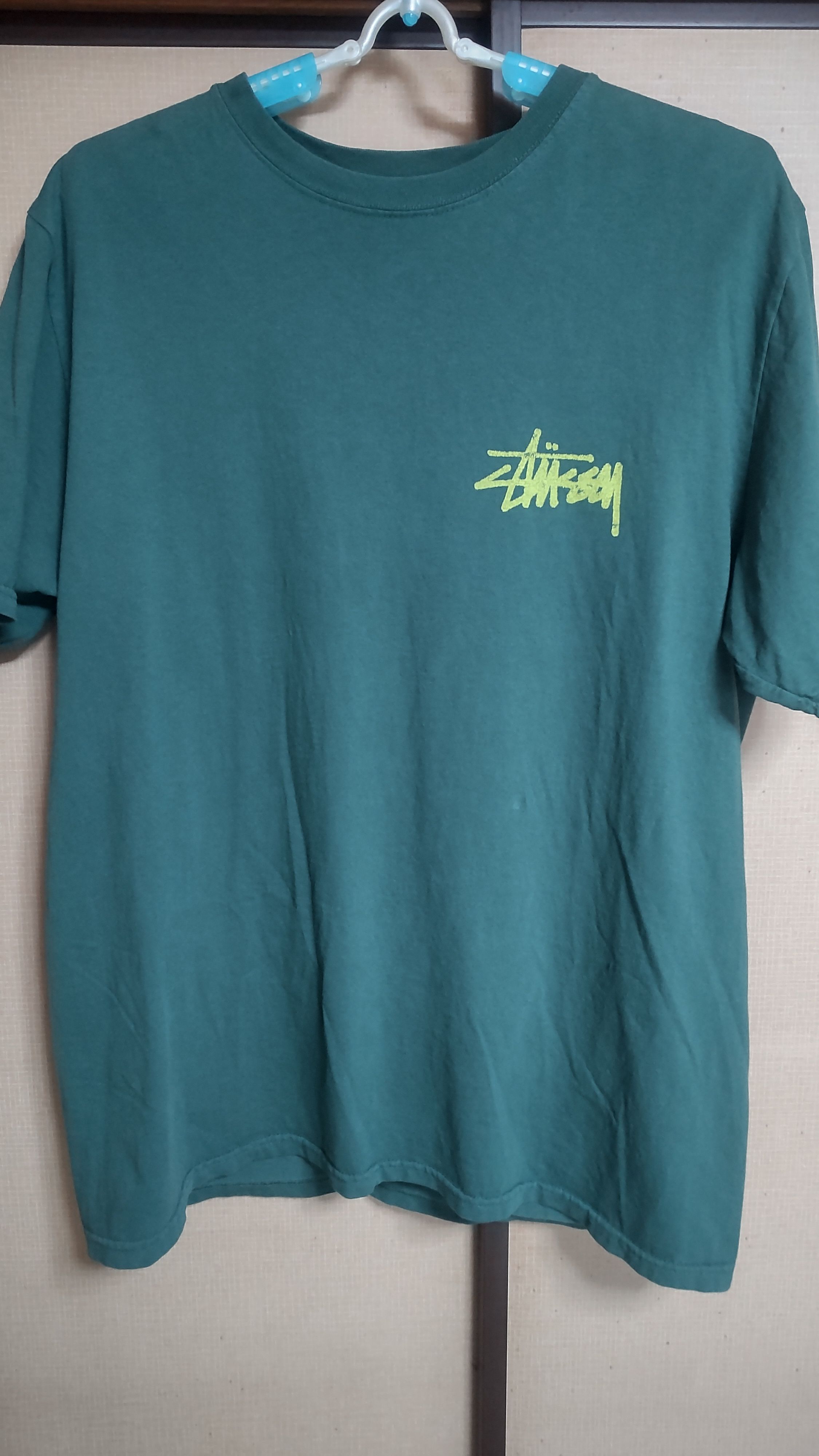 Stussy Old Phone Tee Pigment Dyed "Forest"