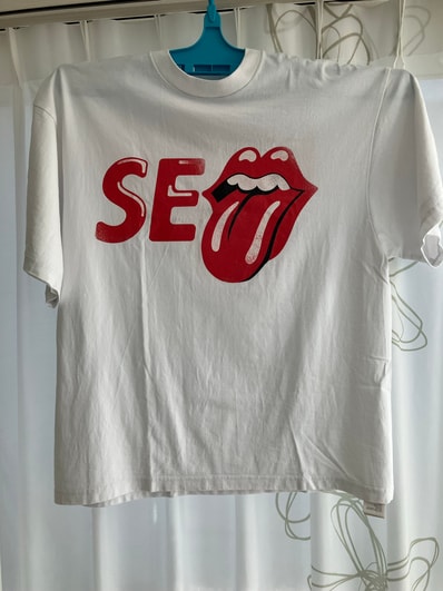WIND AND SEA x The Rolling Stones S/S Tee "White"