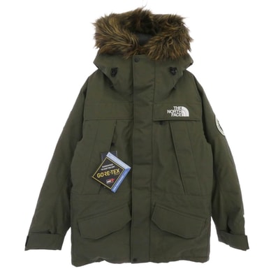 THE NORTH FACE ノースフェイス ジャケット ND91807 ANTARCTICA PARKA アンタークティカ パーカ ダウン ジャケット カーキ系 M【美品】【中古】