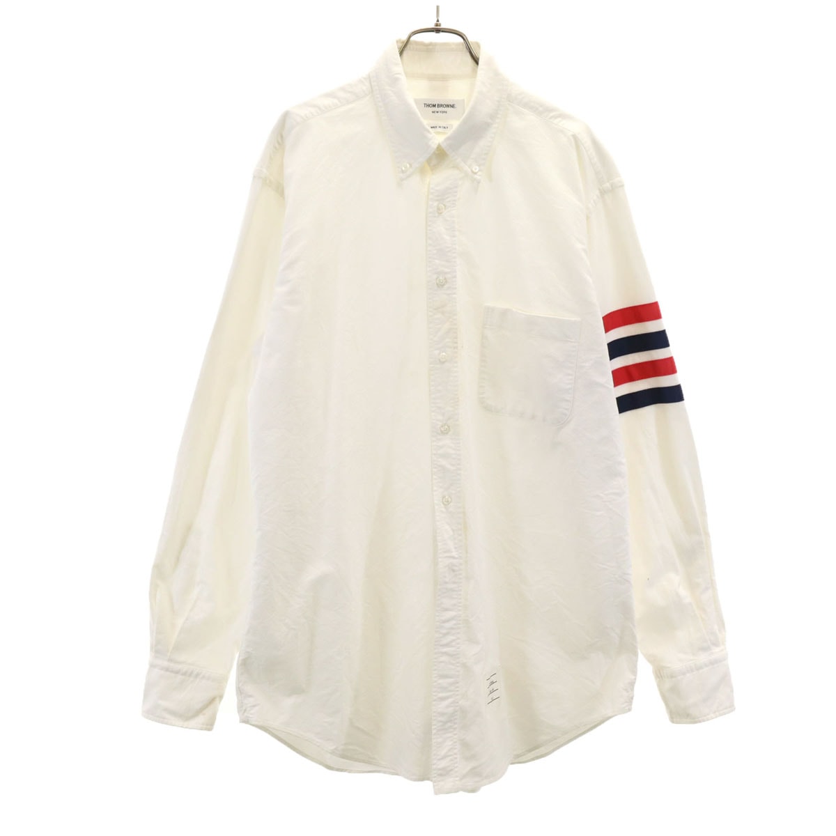 C (やや傷や汚れあり)】THOM BROWNE トムブラウン イタリア製 長袖