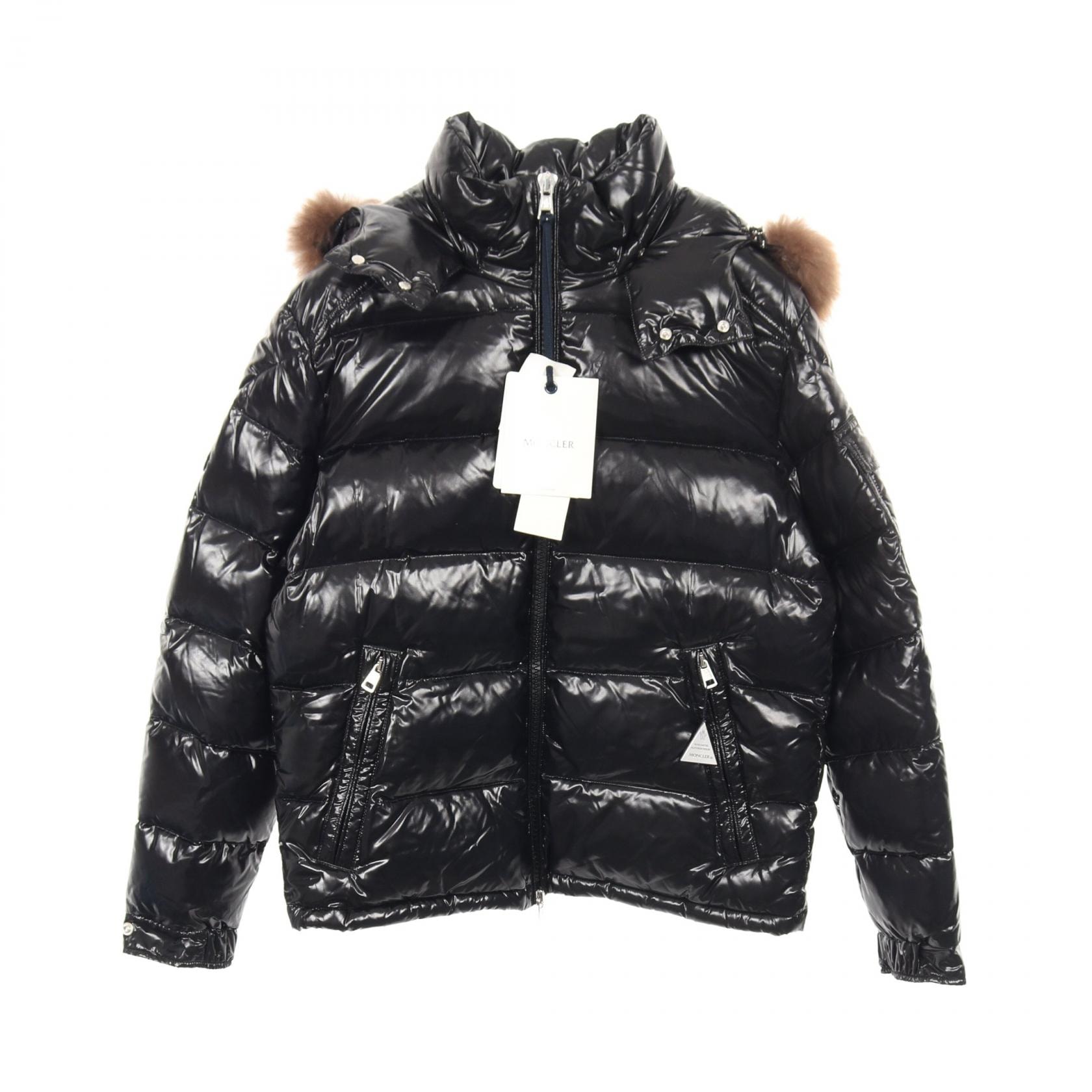 モンクレール MONCLER MONCLER × mastermind JAPAN MAYA ダウンジャケット 衣料品 アウター ナイロン メンズ ブラック系 【中古】