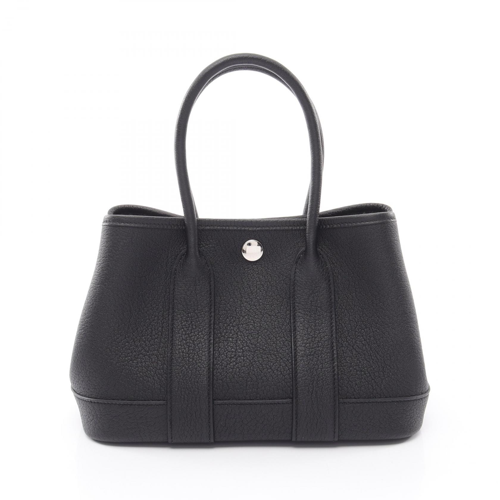 エルメス HERMES ネオガーデン23 ハンドバッグ バッグ ネゴンダ ネゴンダ W刻印(2024年製造) レディース ブラック系 【中古】