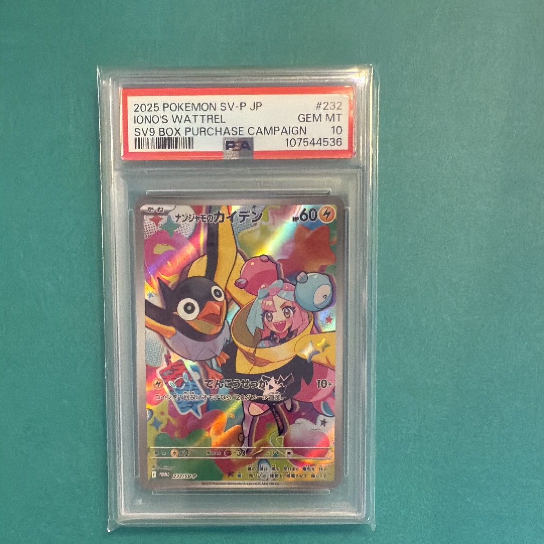 ナンジャモのカイデン P [SV-P 232](プロモーションカード「拡張パック バトルパートナーズ Box購入キャンペーン」)