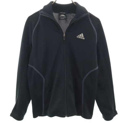 adidas アディダス トラックジャケット S ブラック ジャージ