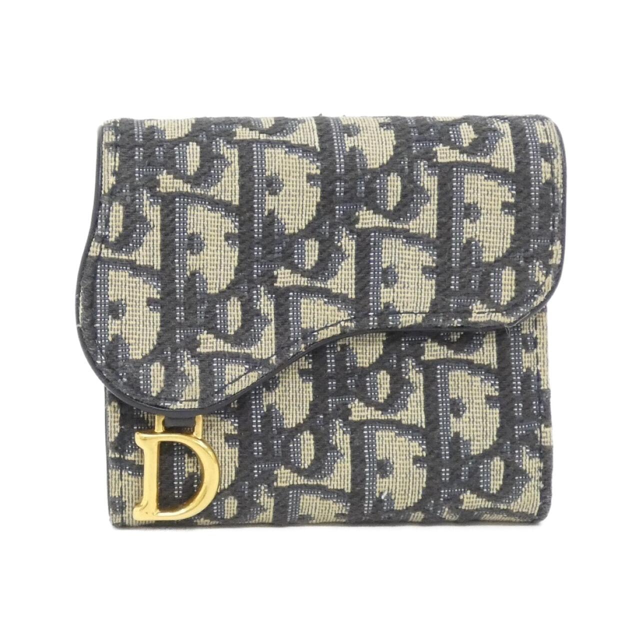クリスチャンディオール DIOR OBLIQUE サドル ロータス ウォレット S5652CTZQ 財布