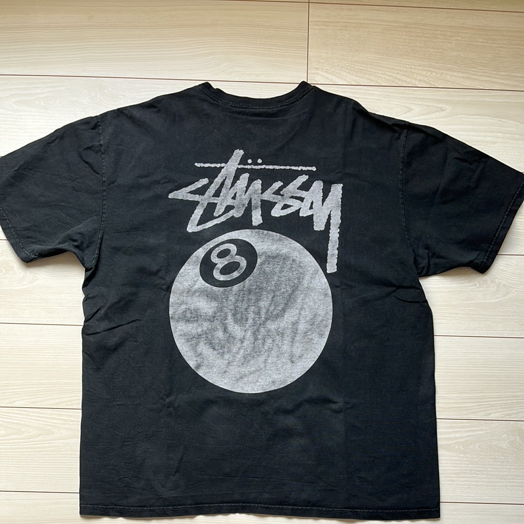 Stussy 8 Ball Tee Pigment Dyed "Black"