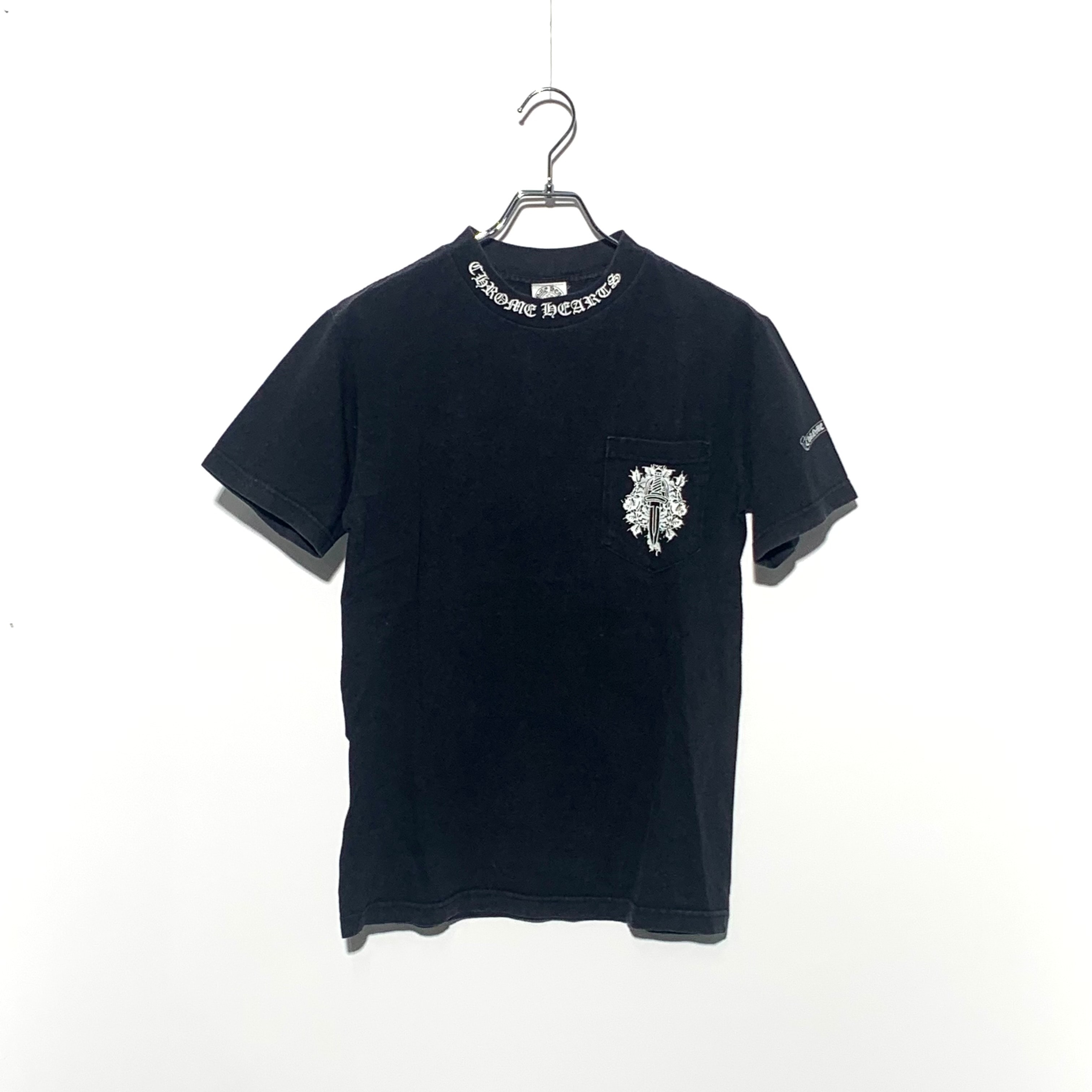 Chrome Hearts Dagger Scroll Label T-Shirt "Black"