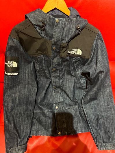 Supreme The North Face Denim Dot Shot Jacket "Denim"