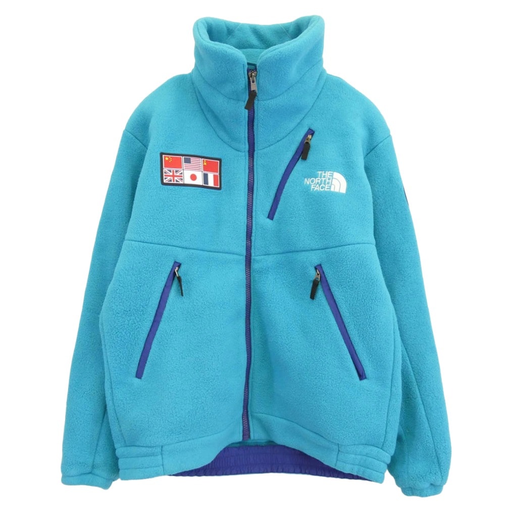 THE NORTH FACE ノースフェイス ジャケット NA72235 Trans Antarctica Fleece Jacket トランスアンタークティカ フリースジャケット グリーン系 XL【中古】