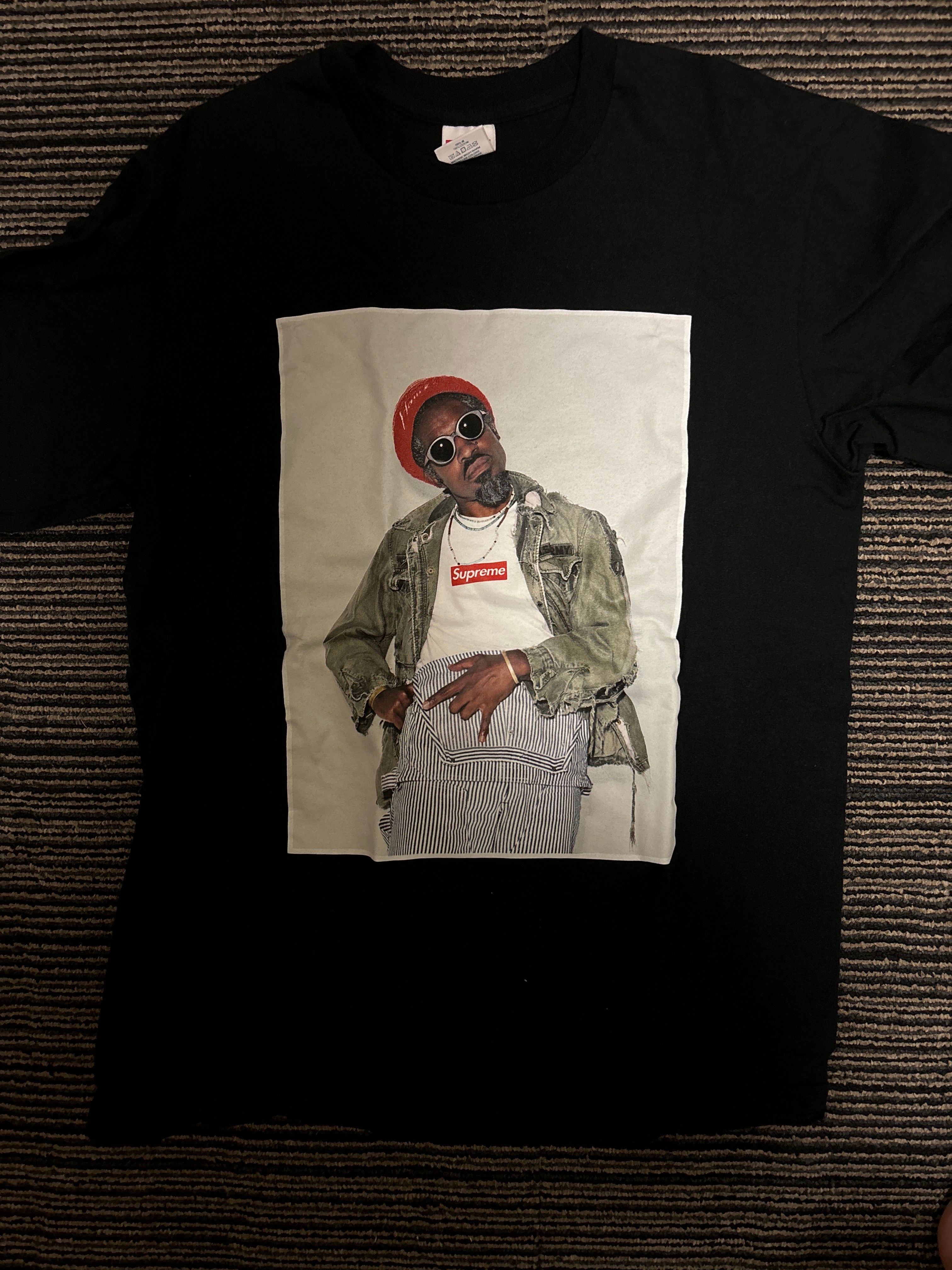 Supreme Andre 3000 Tee "Black"