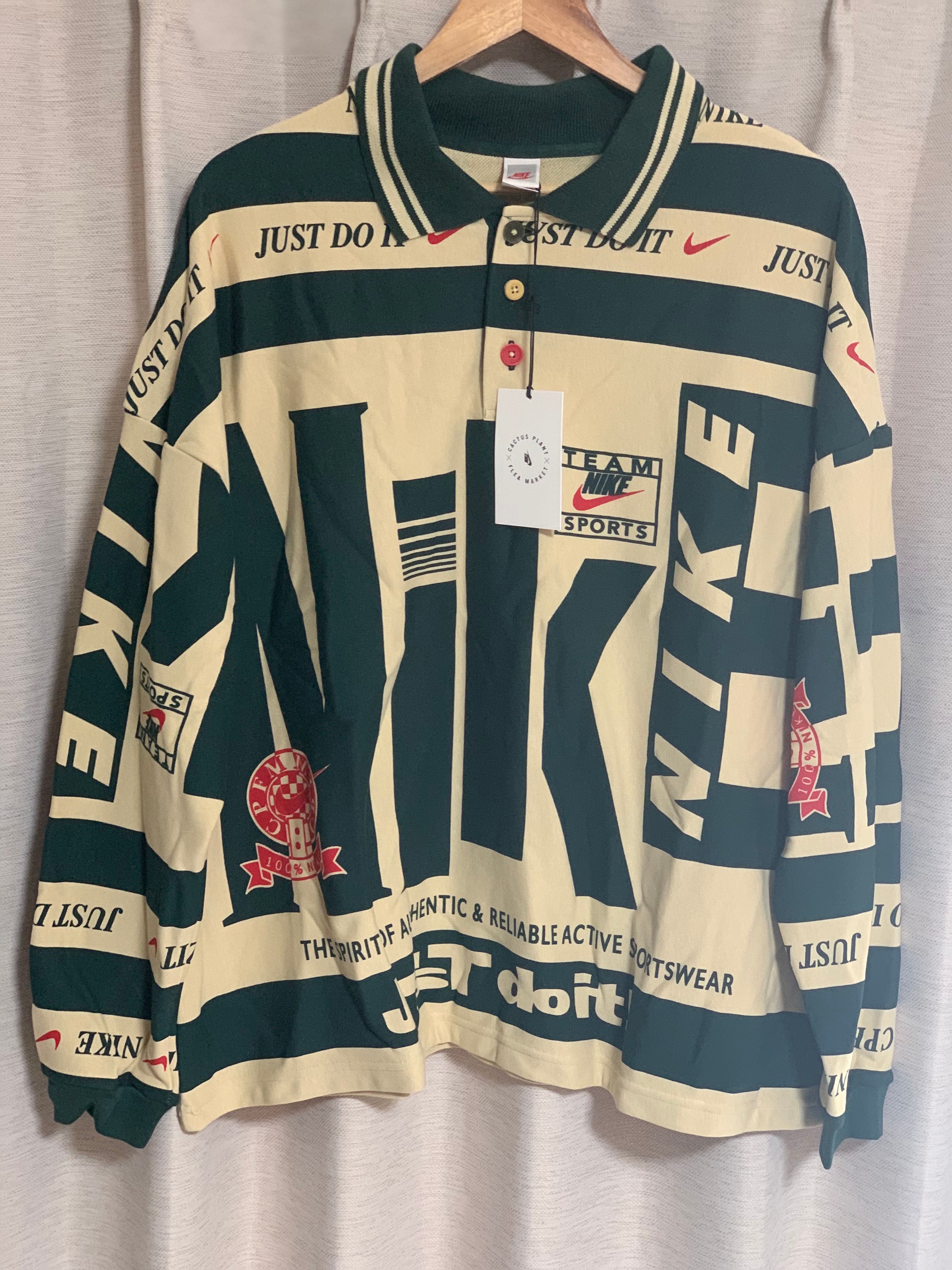 Nike Cactus Plant Flea Market Longsleeve Polo "Natural"