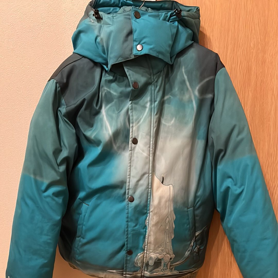 Supreme Fuck Down Jacket "Blue Green"