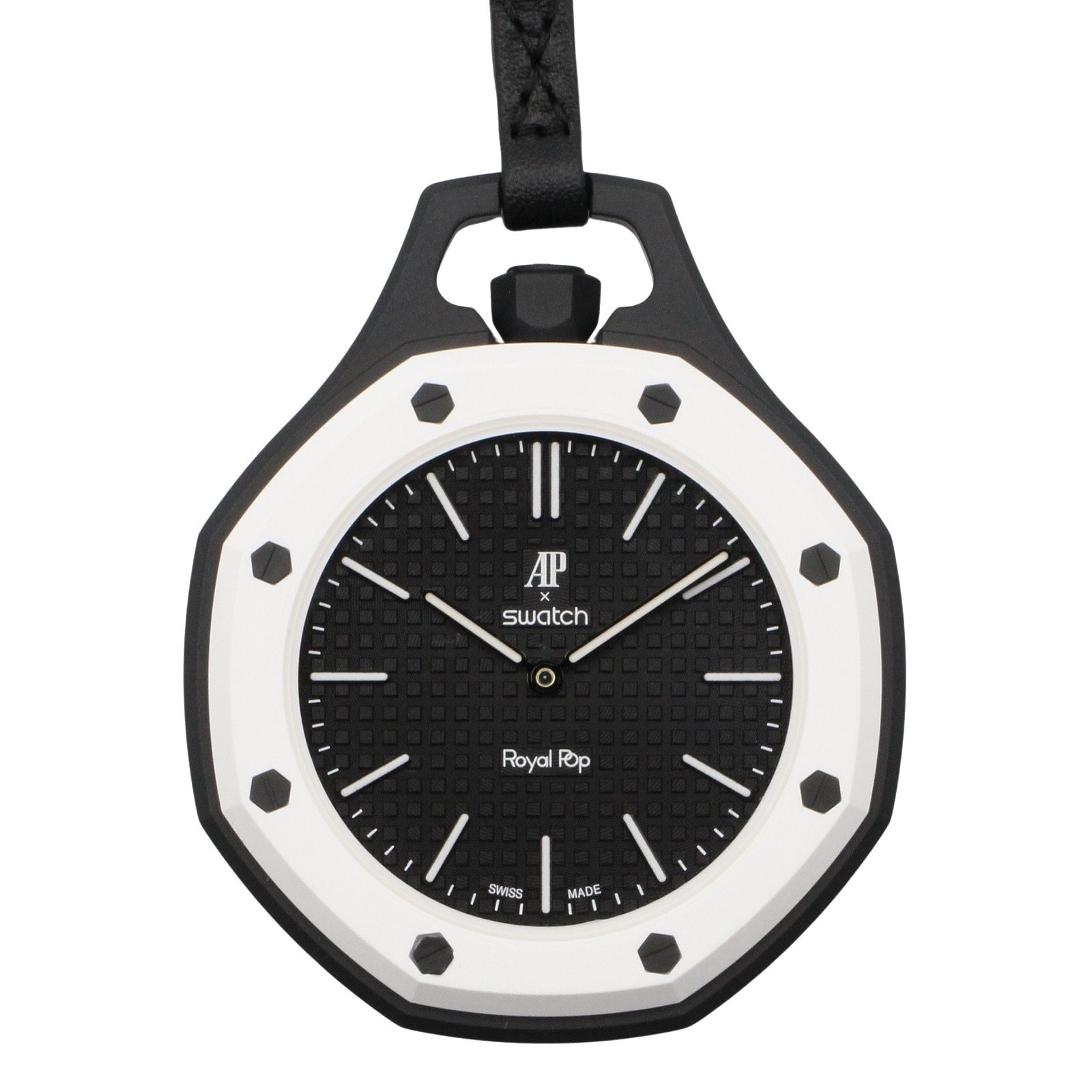 スウォッチ Swatch OCHO NEGRO SWATCH×AP 腕時計 時計 BIOCERAMIC レディース ブラック系 SSX03W101N 【中古】