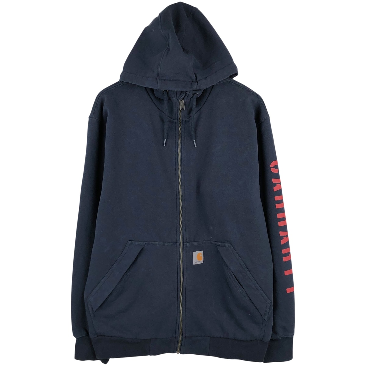 古着 カーハート Carhartt Loose Fit スウェットフルジップパーカー メンズL相当/eaa611659