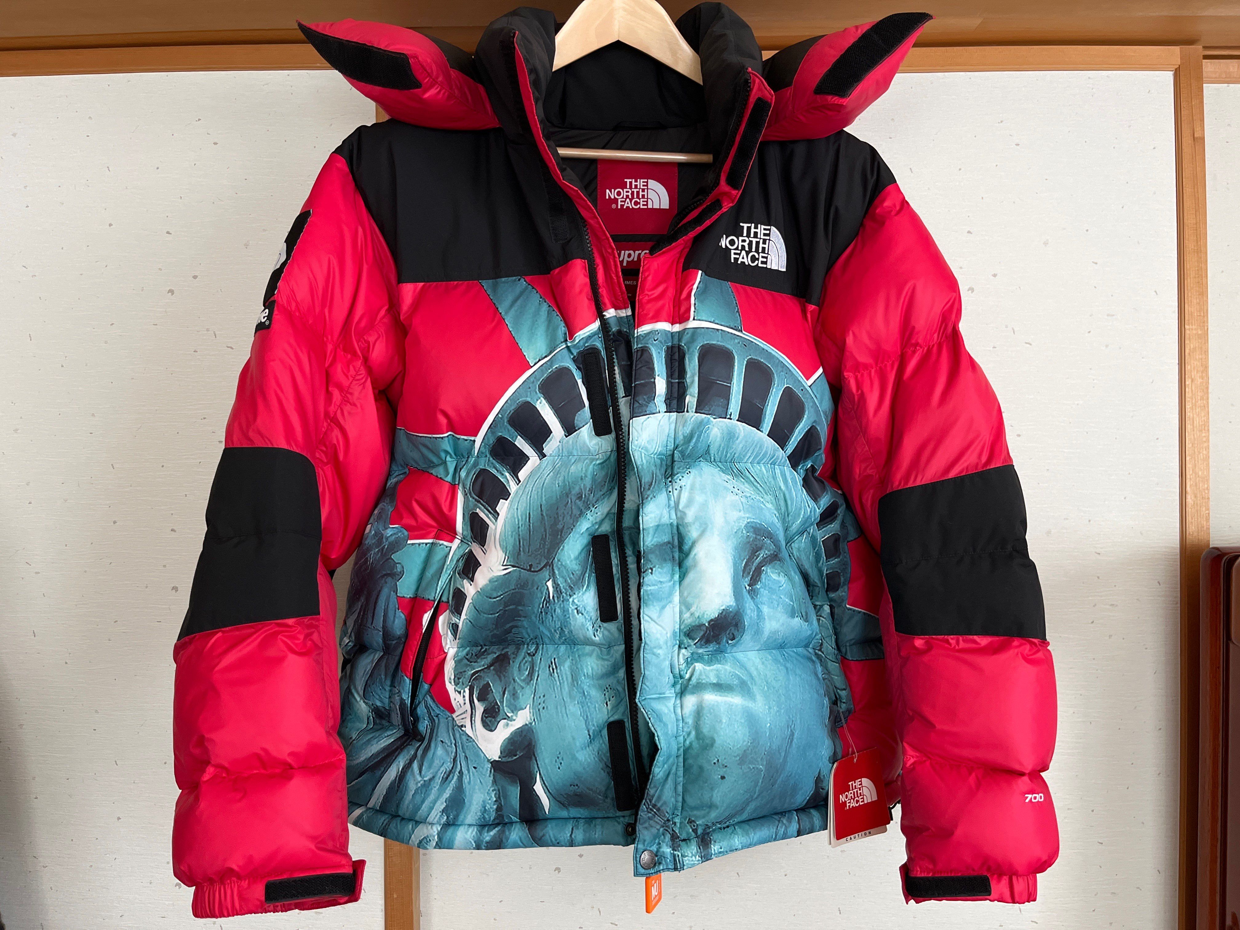 Supreme x The North Face Statue of Liberty Baltoro Jacket "Red"
