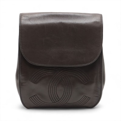 シャネル CHANEL 4番台 1996-1997 ラムスキン ココマーク リュック・デイパック【中古】