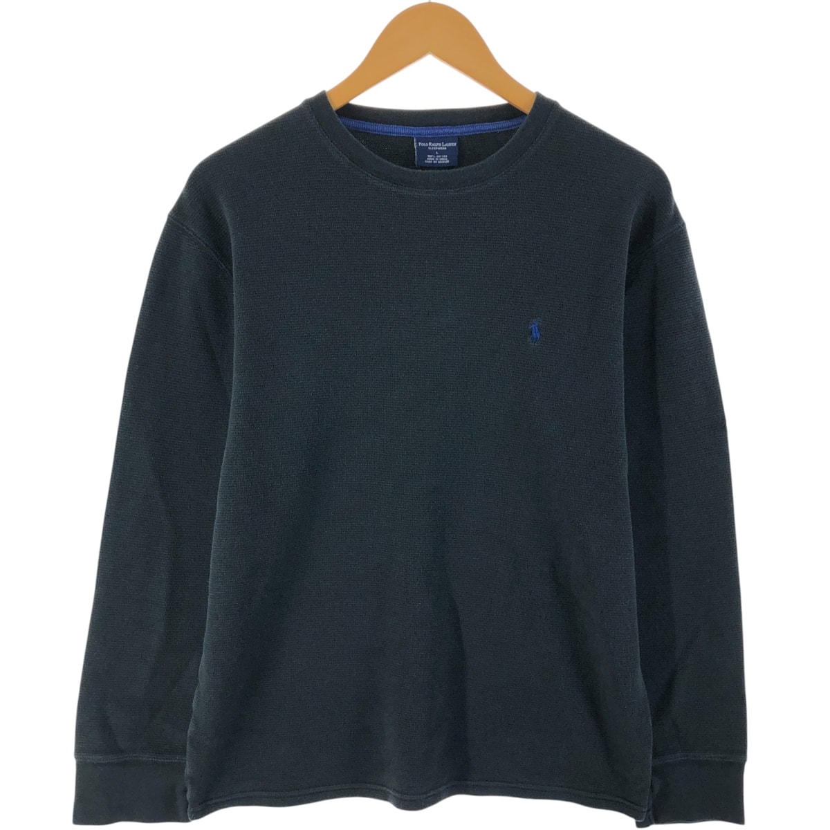 古着 ラルフローレン Ralph Lauren POLO RALPH LAUREN SLEEPWEAR サーマルロンT ワッフル メンズL相当/eaa535429