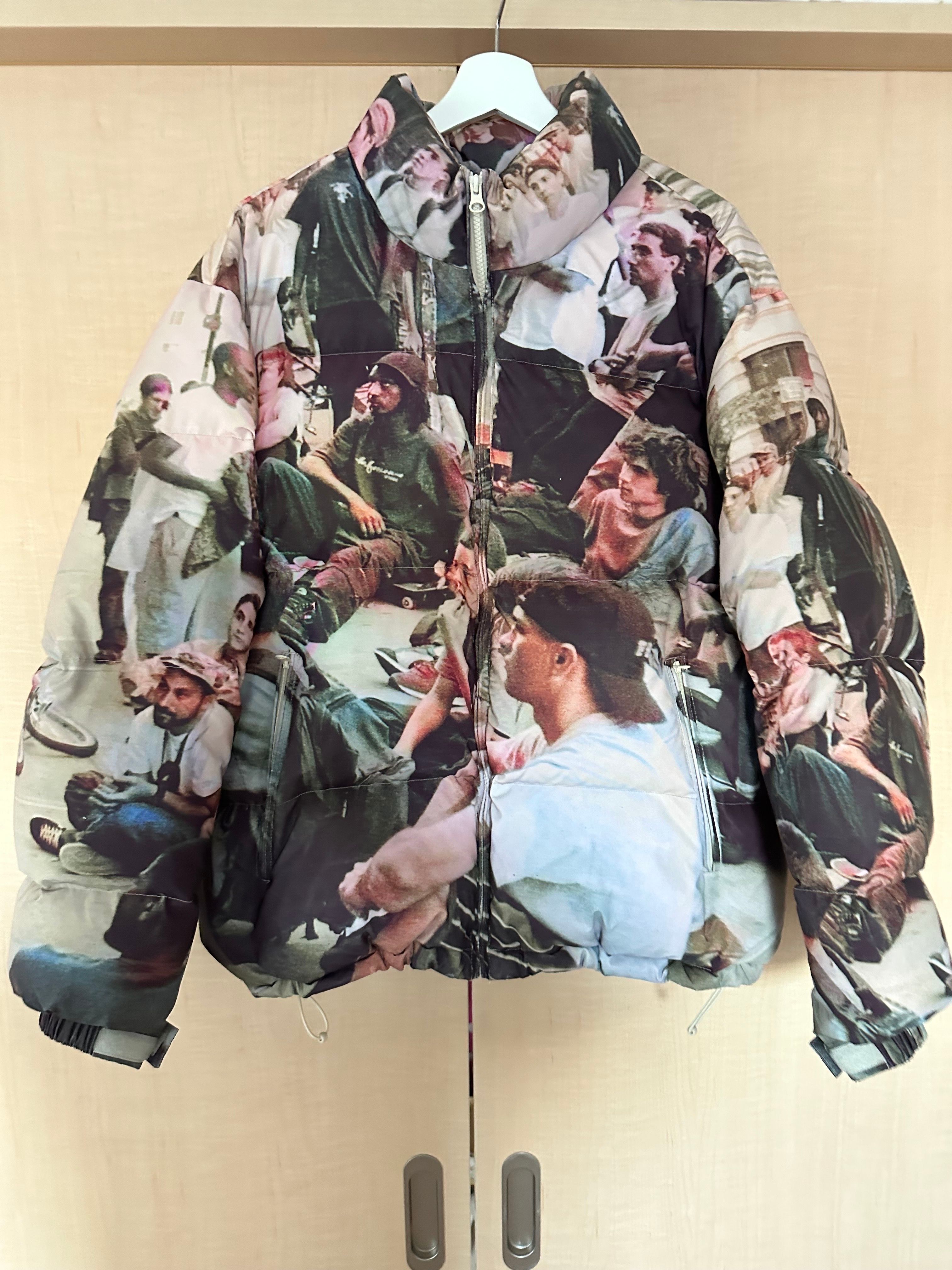 Supreme Lafayette Reflective Down Jacket "Multi"