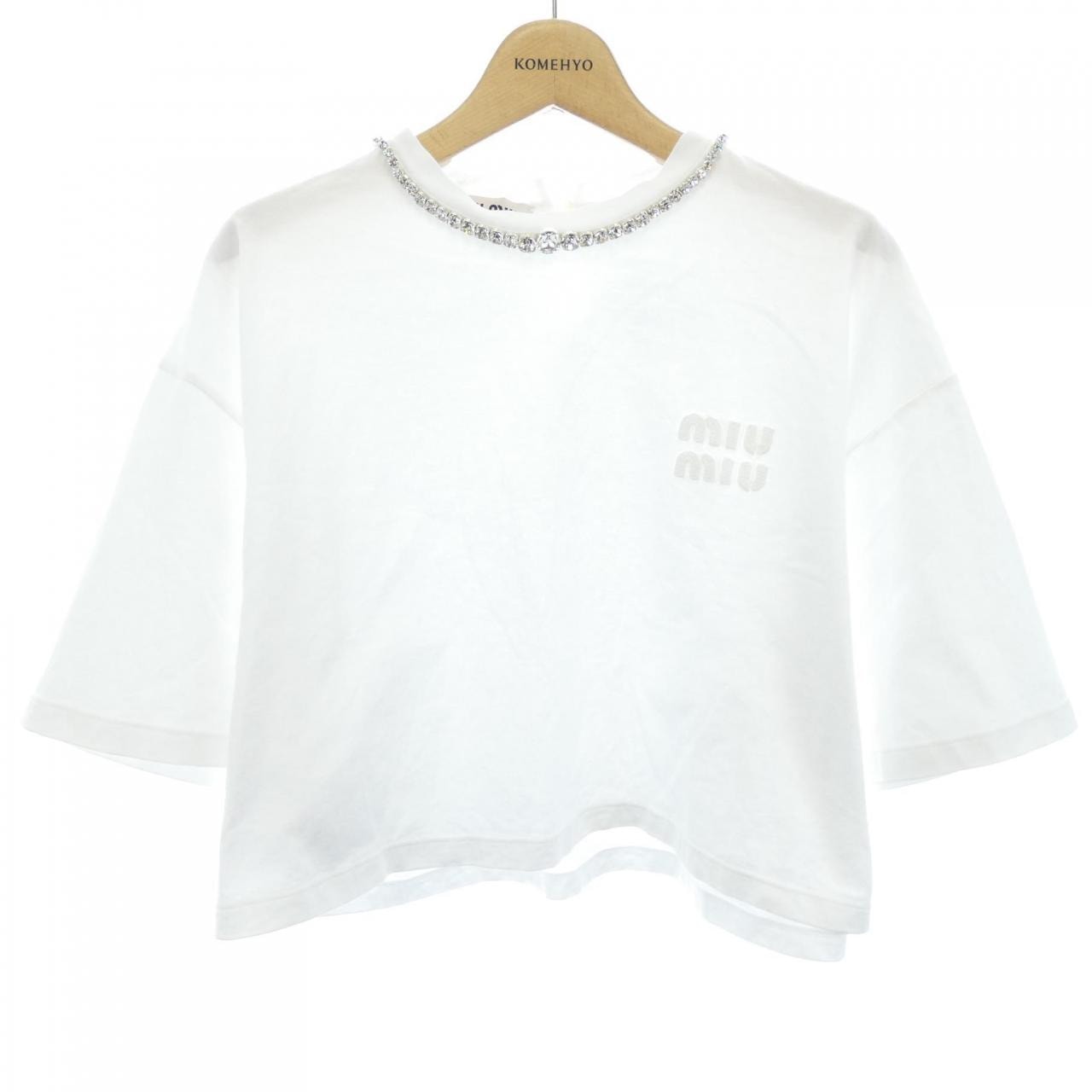 ミュウミュウ MIU MIU MJN403 11MX Tシャツ