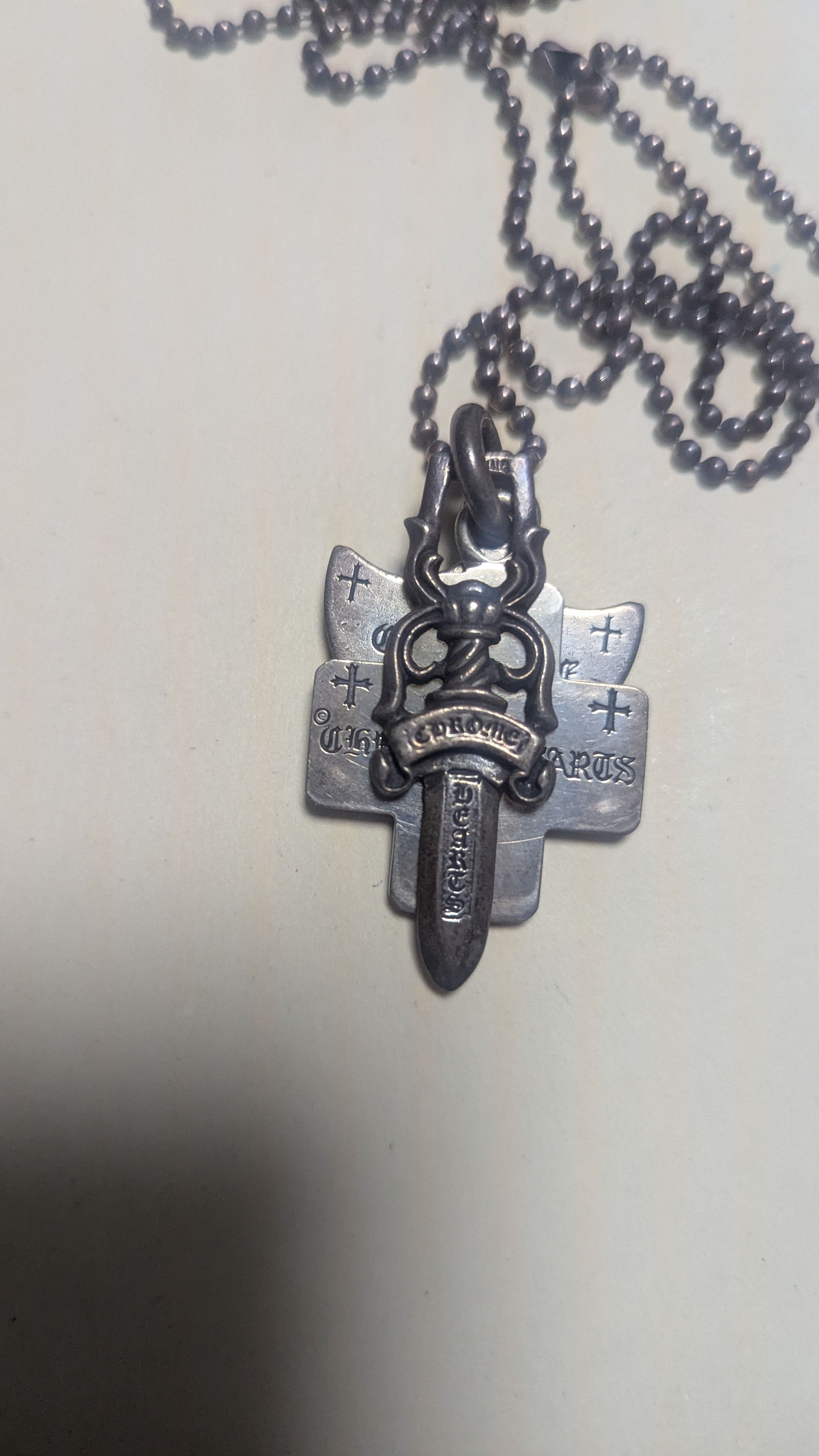 Chrome Hearts 3 Trinket Pendant "Silver"