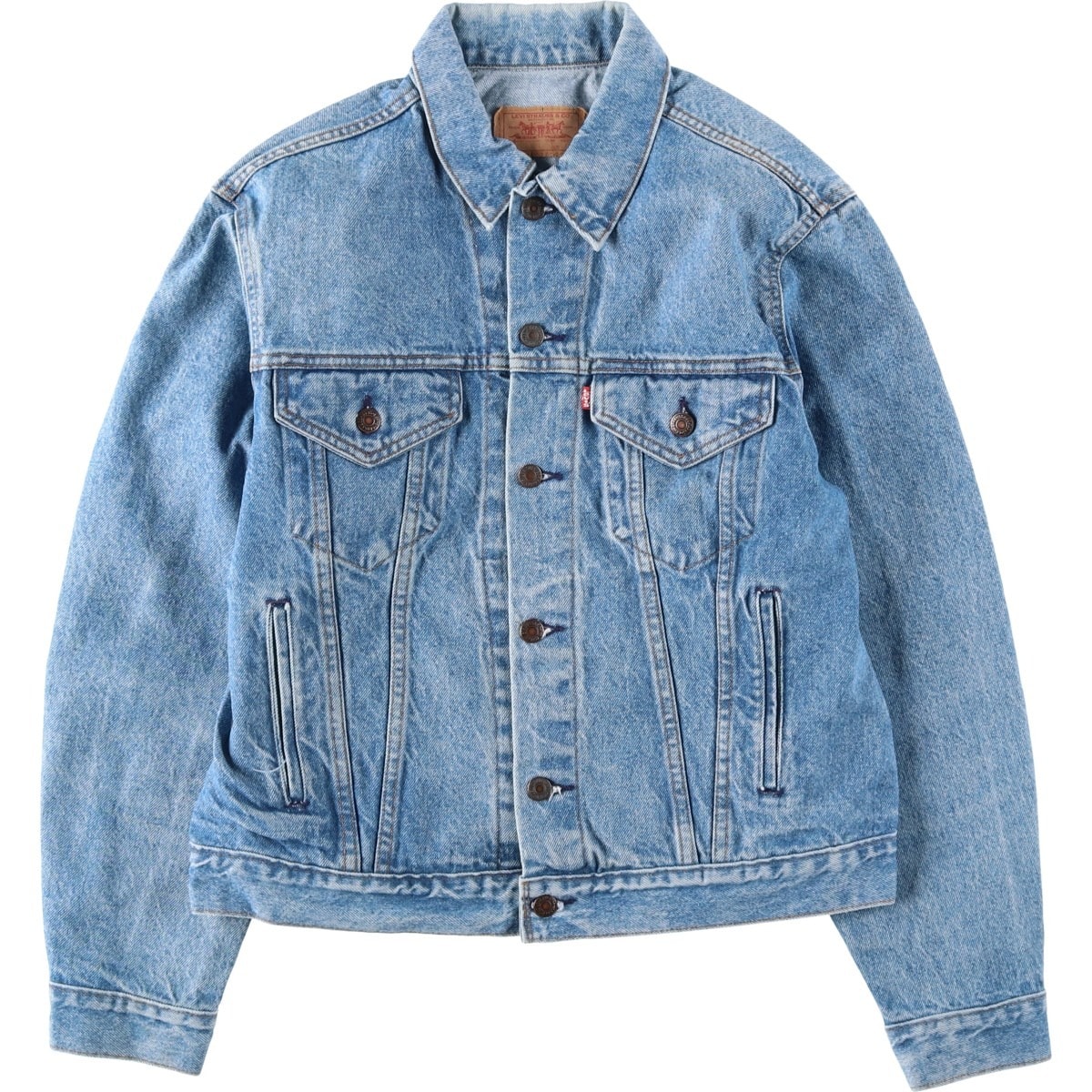 古着 90年代 リーバイス Levi's 70506-0214 デニムジャケット Gジャン USA製 メンズL相当 ヴィンテージ/eaa632528