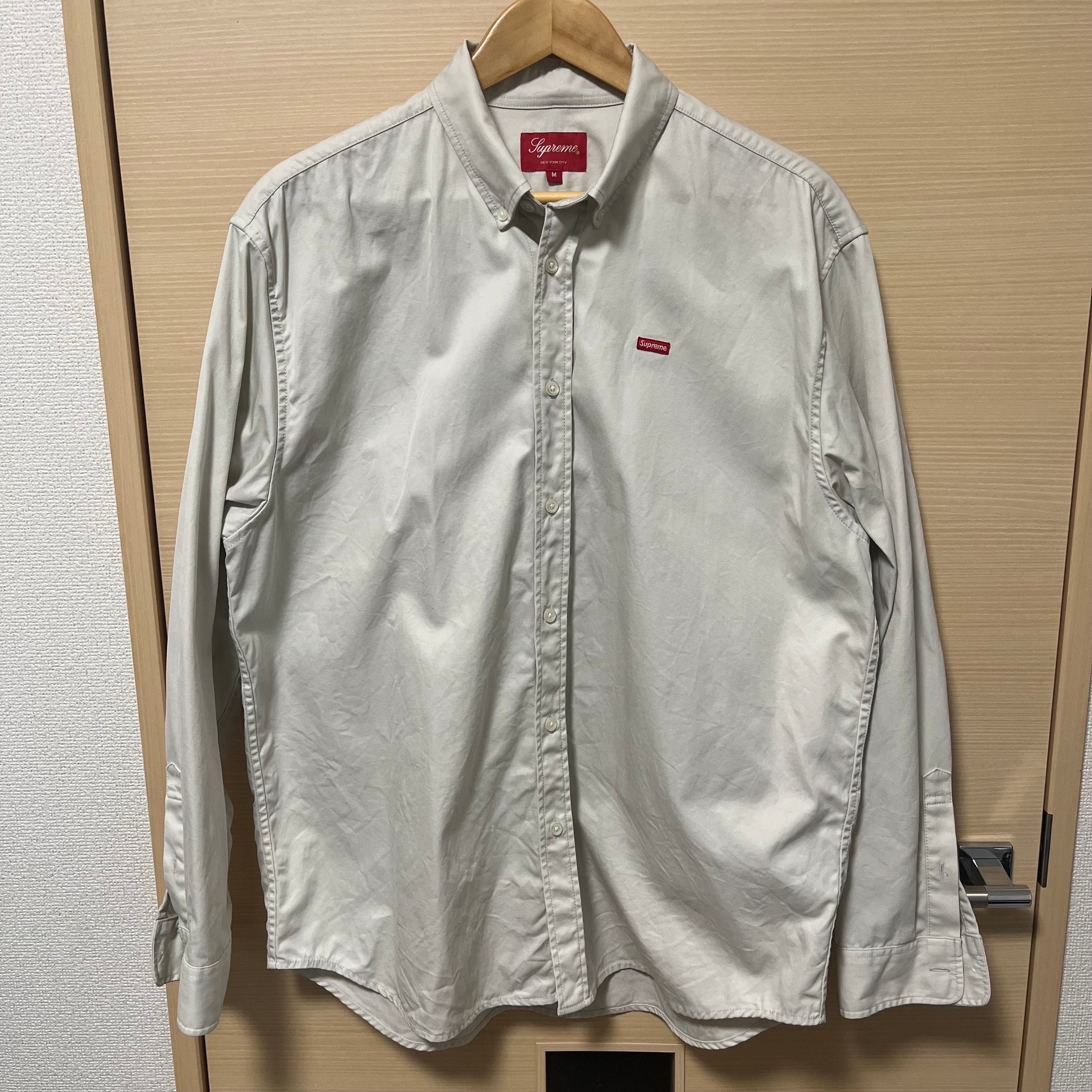 Supreme Small Box Shirt "Natural" (22FW)