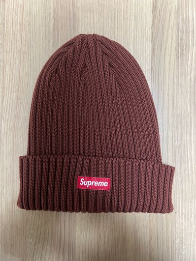 Supreme SS22 Overdyed Beanie "Brown"(22SS)